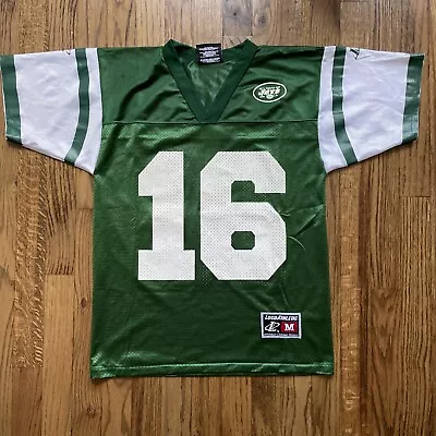 New York Jets Vinny Testaverde #16 Football Jersey - Youth Medium 10-12 • $18.62