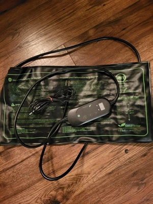 $8.50 • Buy Seedling Heat Mat Seed Germination W/ Thermostat Controller Heating Pad 10 X20 