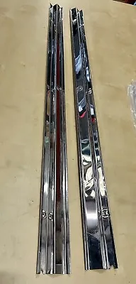 VW BUG BEETLE Polished Stainless Steel Threshold Plates Sill Plates Wolfsburg • $139