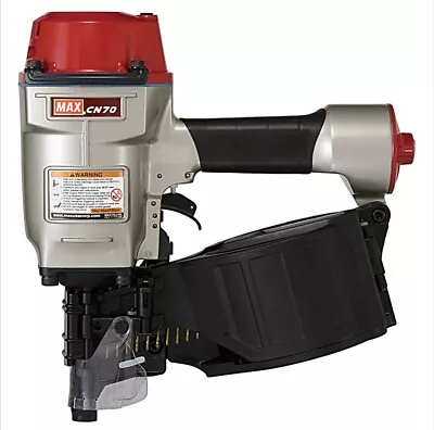 Max CN70 Heavy Duty Coil Siding Nailer • $348