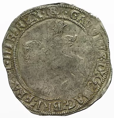 Charles I Hammered Silver Halfcrown  Mm (R)  S2778 • £445