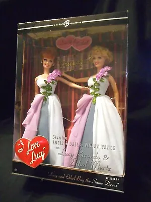 2006 Barbie Collector I Love Lucy Lucy Ricardo & Ethel  Mertz NRFB • $65