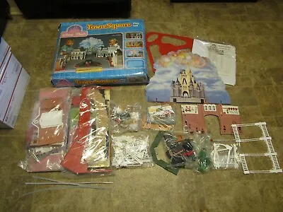 1988 Disney Magic Town Square Play Set Sealed Contents Box Open • $119.99