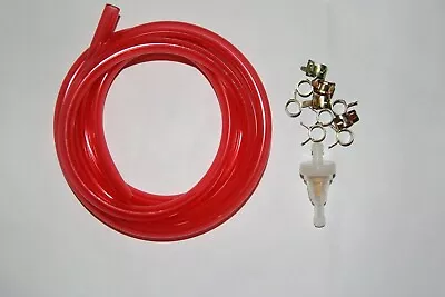 1/4in X 5ft Colored Fuel Line Racing Products Transparent Red • $8.99