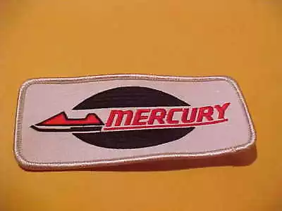 Mercury Sno Twister Snowmobile Chest Patch Old Stock New 4 3/4 X 2 Inch • $16.95