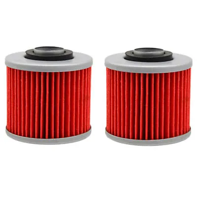 2X Oil Filters For Yamaha YFM700R RAPTOR XVS650 XVS1100 V-STAR XV250 TDM900 • $9.99