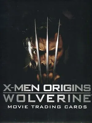 X-Men Origins: Wolverine Movie Card Album 3-Ring Binder With Promo Card P3 • $20.95