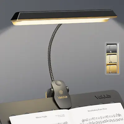 Vekkia Royal Super Bright Music Stand Light Clip On Piano Lights USB Rechargeabl • $34.49