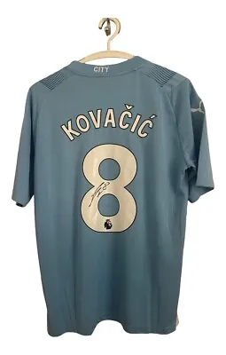 Kovačić Manchester City Signed Shirt • £100