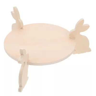 Bunny Dessert Plate Rabbit Cake Plate Pastry Serving Stand Cupcake Cake Stand • £17.39
