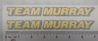 Team Murray BMX Fork Decals • $34.99