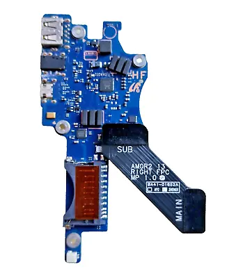 Samsung Series 9 NP900X3 NP900X Right Sub SD IO Board With Cable BA92 09391A • £19.99