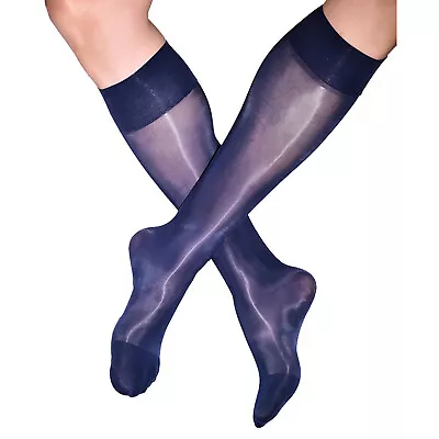 US Mens Socks Nylon Office Calf Business Occasions Sheer Length Breathable Daily • $7.43