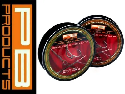 £14.99 • Buy PB Products Hollow Silk 30lbs Splicable Hook Link Braid ALL COLOURS Carp Fishing