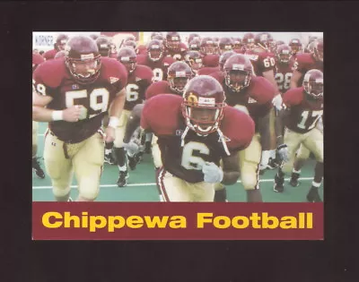 Central Michigan Chippewas--2001 Football Pocket Schedule--CMU Bookstore • $1