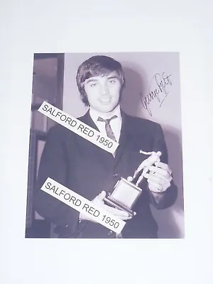 £2.25 • Buy George Best Footballer Of The Year Picture With His Autograph On The Picture 