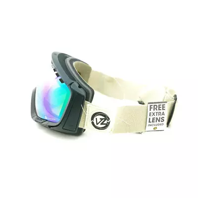 VonZipper Feenom Snow Goggle Blackout Satin Quasar Chrome Von Zipper Goggles • $90.99