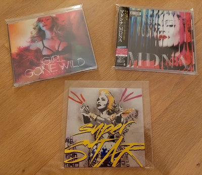 £68.75 • Buy Madonna Mdna Japan Cd Superstar Brazil Promo Girl Gone Wild Celebration Tour 