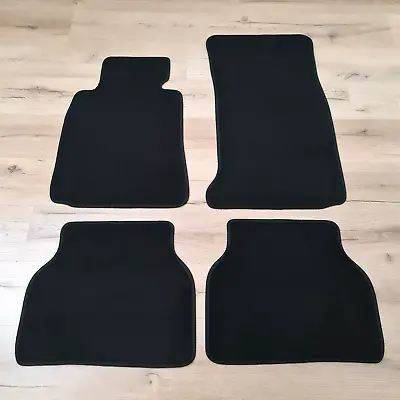 Car Floor Mats Velour For BMW 5 E39 1996 2003 Carpet Black Waterproof All Season • $41.09