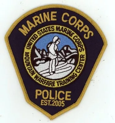 Marine Corps Police Mountain Warfare Training Center Nice Shoulder Patch Sheriff • $6.99