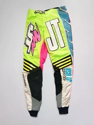 Vintage JT Racing Motocross Supercross Pants Size 30 '90s • $129