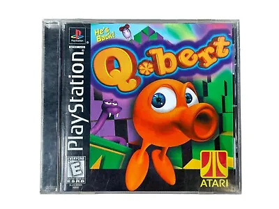 Qbert (Sony PlayStation 1 1999) PS1 Complete - TESTED & Working! • $14.99