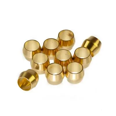 6mm Compression Olives Brass For 6mm Copper Plumbing Pipe (Pack Of 10) • £2.30