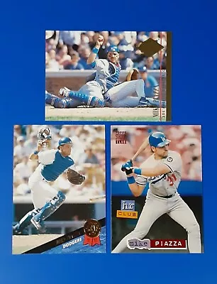 Mike Piazza • 3 Card Lot 1993-94 • $2
