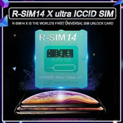 1x Unlock Sim 2021 R-SIM Any IPhone 12 12 Mini 12 Pro 12 Pro Max Unlock • $13.99