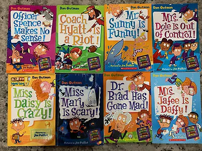 MY WEIRD SCHOOL DAYS By Dan Gutman Lot Of 8 (PB) (Weird) • $16