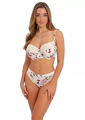 Fantasie Lucia Wildflower Underwire Side Support Bra & Brief Set Size 30e / 8e • $40