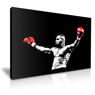 Mike Tyson Boxing Modern Art Canvas Print~ 5 Sizes  • £12.99