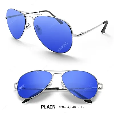 Polarized Sunglasses For Women Men Vintage Sports Driving Metal Aviator Gradient • $8.95