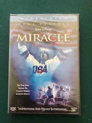 Walt Disney - Miracle - DVD - Kurt Russell Patricia Clarkson Noah Emmerich • $3.99