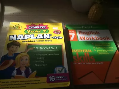 Year 7 English Workbook And NAPLAN Style Workbook And Tests NEW! • $26.95