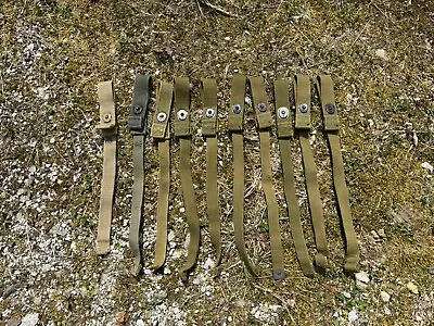 (1) Danish Army M1945 Belt Connector Straps For Haversack • $9.99