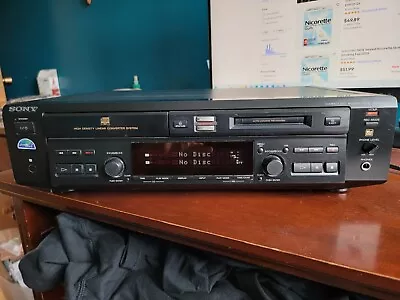 Sony MXD-D40 CD To MiniDisc MD Recorder Player Deck No Remote • $100
