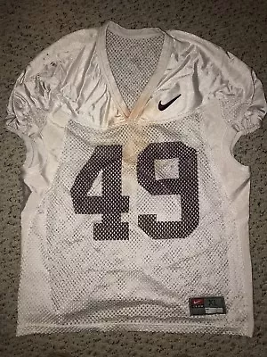 2016 Nike Virginia Tech Hokies #49 Tremaine Edmunds Worn Football Jersey *XL* • $99.99