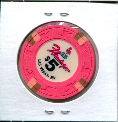 $5.00 Flamingo Casino Chip Las Vegas NV - Issued 2011 • $7.49