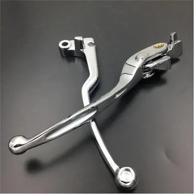 Chrome Brake Clutch Flame Levers Motorcycle For Honda CBR 600 RR 2003-2006 • $21.52