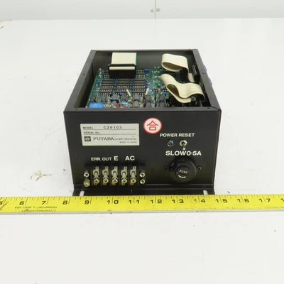$1659.99 • Buy Futaba CZ0103 Panel Mount Feed Back Unit Controller Module 110-240V No Top Cover