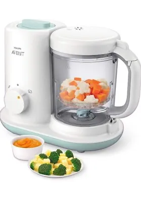 Phlips Avent Essential Baby Food Maker SCF862 Easy Just Steam Blend And Serve • £118