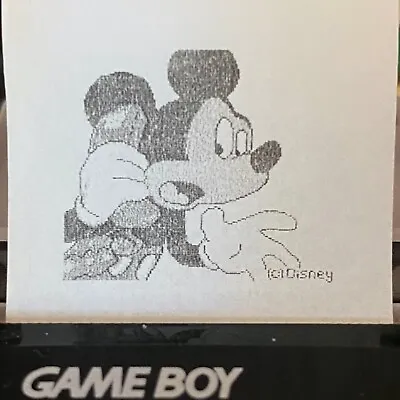 Disney Mickey's Speedway USA (GBC) Game Boy Printer Print-Outs (28) • £14.25