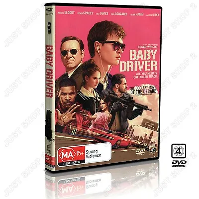 $22.45 • Buy Baby Driver DVD : Kevin Spacey / Ansel Elgort : Brand New : Region 4