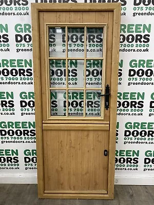 £349.95 • Buy Composite Stable Back Door Brown Irish Oak External Exterior Double Glazed Used