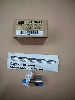 DAYTON 2DAA1 Steam Solenoid Valve Less Coil: 1/4 In Pipe Size 0 Psi Min. • $49.95