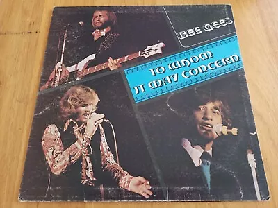 Bee Gees To Whom It May Concern 12'' Vinyl Lp 1972 Rare OZ • $14.95