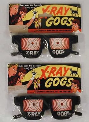 $22.99 • Buy 12 X-RAY GLASSES Magic Xray Eyeglass Super Vision Item See Through Novelty Eyes