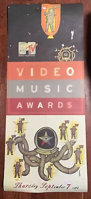 1995 MTV VIDEO MUSIC AWARDS 15.5x38  2-Sided Poster VG/FN 5.0  • $25.25