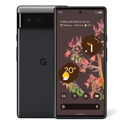 Google Pixel 6 5G (Dual Sim 128GB/8GB 6.4 Inches) - Stormy Black • $597.99